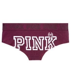 New Victoria’s Secret PINK Logo Hipster Panties - Large